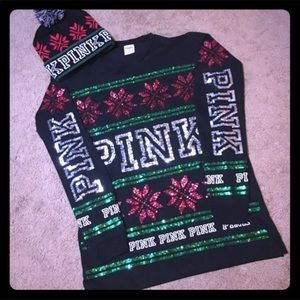 PINK Holiday Bling Set